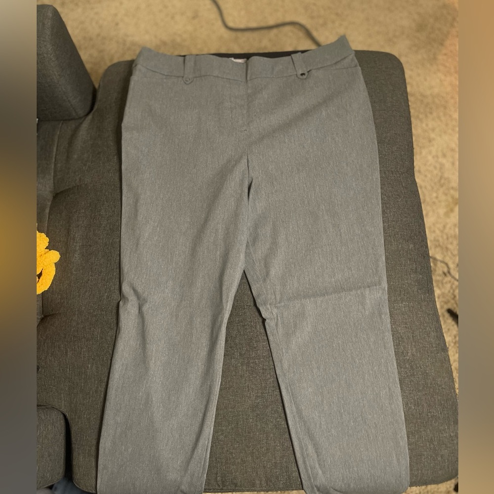 Grey dress pants